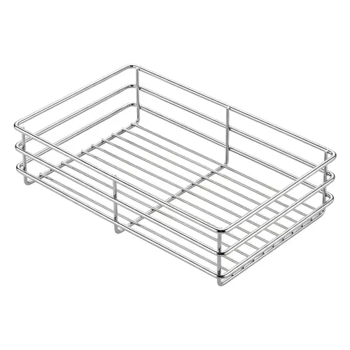 Storage Basket, for 88 lbs. Weight Capacity Pantry Pull-Out and Base Pull-Out Chrome, width: 320 mm (12 1/2")