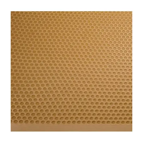 Cabinet Protector Mat, Polystyrene Material, 45-1/4" Width, 23-5/8" Depth, Maple Finish, Under Sink And Waste Bin Protection, Kitchen Accessory