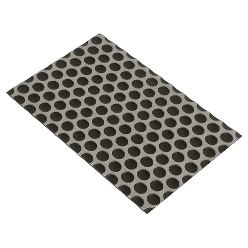 Cabinet Protector Mat, Polystyrene Material, 45-1/4" Width, 24-5/8" Depth, Black Or Stainless Finish, Under Sink Cabinet Liner