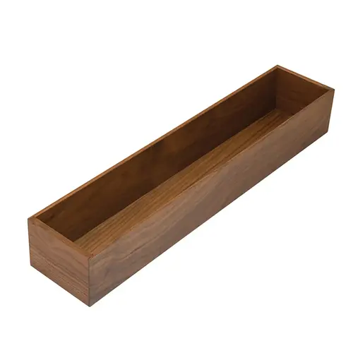 Dispensa Fineline Pantry Box Walnut 4" wide, walnut