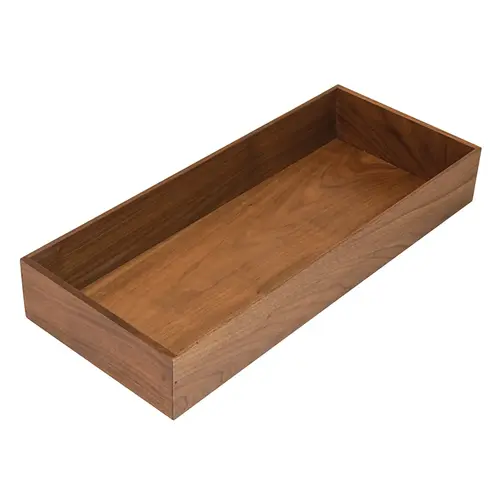 Dispensa Fineline Pantry Box Walnut 8" wide, walnut