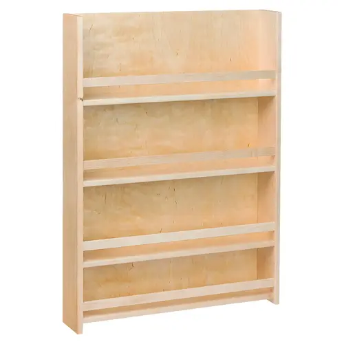 Door Mount Spice Rack, Maple 18" Century Series, 457 mm (18") width Prefinished