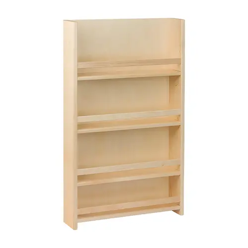Door Mount Spice Rack, Maple 15" Century Series, 381 mm (15") width Prefinished
