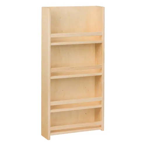 Door Mount Spice Rack, Maple 12" Century Series, 305 mm (12") width Prefinished