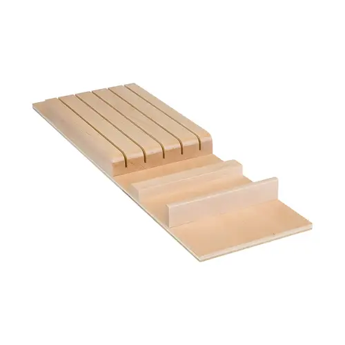 Classic Knife Block, Maple KB6PF 6 1/2" Century Series, 165 mm (6 1/2") width Unifinished