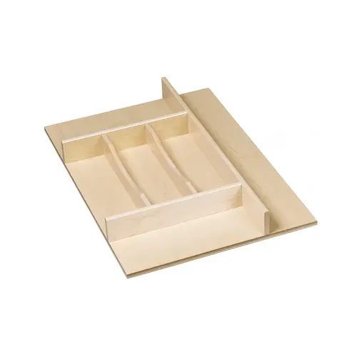 Silverware Tray Insert, Maple, Prefinished 352 mm TTKF14PF 13 7/8" Century Series, 352 mm (13 7/8") width