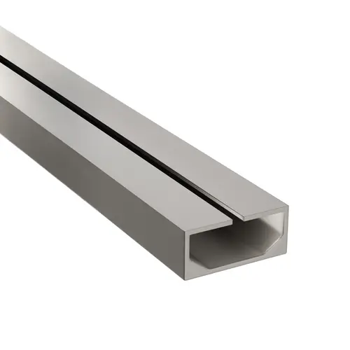 Profiles, Salice Pin System 39 3/8" Display storage system, 1 m length, aluminum Aluminum