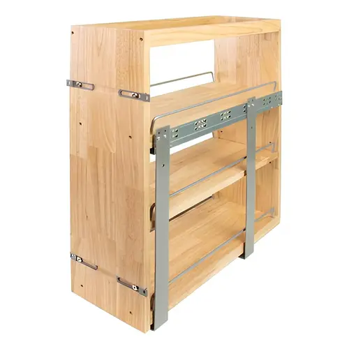 Base Pull-Out, Elemental Wood 12" frameless cabinet 10 1/8" 7 7/8" width