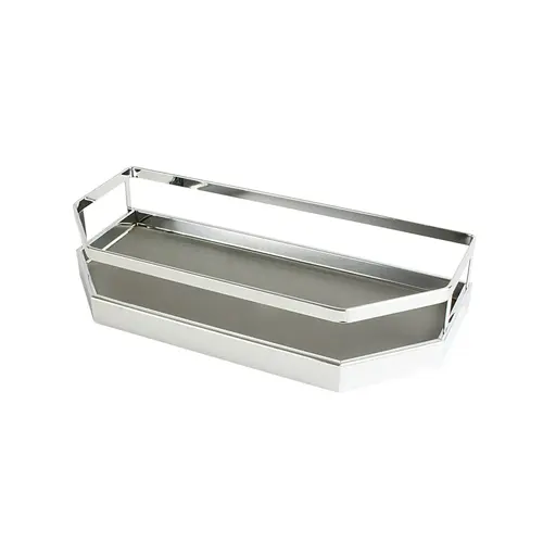 Door Tray Set, for Tandem Chef's Pantry Interior clearance: 16 1/2" 11 1/8" Arena Plus, Chrome/anthracite, width 11 1/8"