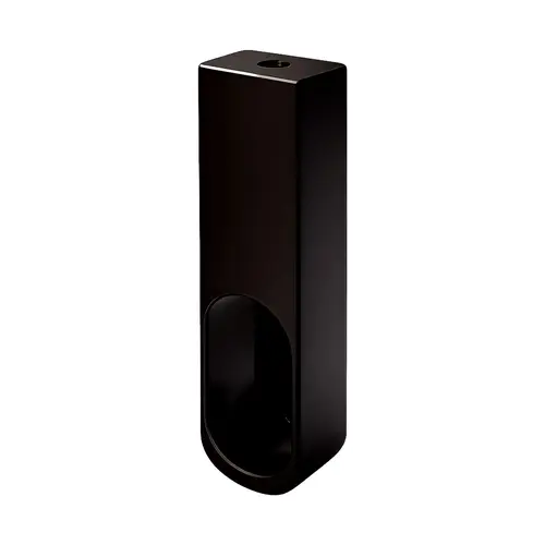 Oval Flange Mount, Zamak material, 19/32" x 1-3/16" Opening Size, 3" Overall Height, Oil Rubbed Bronze finish