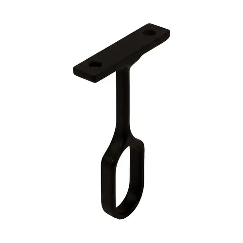 Oval Center Support, Zinc Material, 1-11/32" Mounting Hole Center-to-Center, 3" Overall Height, Oil Rubbed Bronze Finish