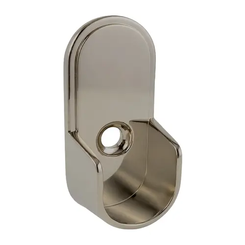 Open Flange, Zinc Material, 1-1/4" Mounting Pin Center-to-Center, Satin Nickel Finish
