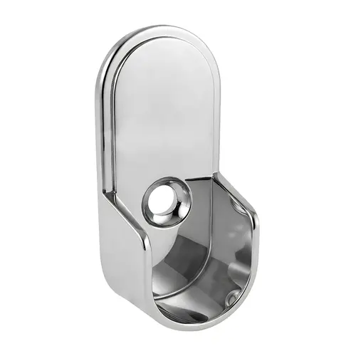 Open Flange, Zinc Material, 1-1/4" Mounting Pin Center-to-Center, Polished Chrome Finish