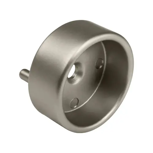 Closed Socket Flange, Zinc Material, 1-5/16" Closed Socket Flange, 1-1/4" Fits Hole, Satin Nickel Finish