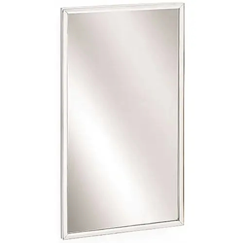 18 x 24 in. Channel Frame Mirror, Stainless Steel Clear 18 x 24 in. Channel Frame Mirror, Stainless Steel Clear