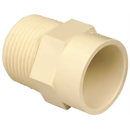 1 in. CPVC MIP Adapter Cream 1 in. CPVC MIP Adapter Cream