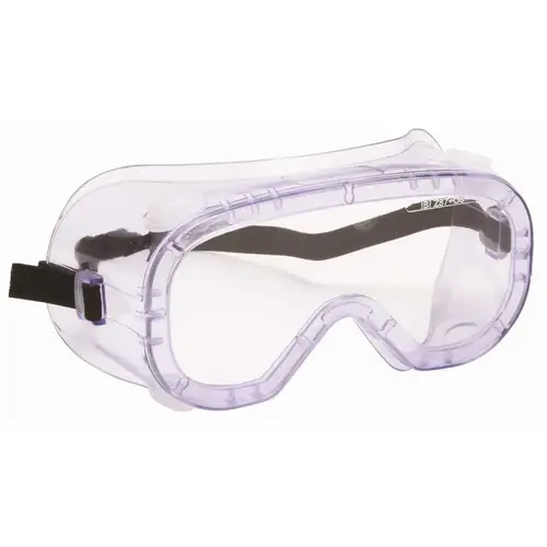 ANTI-FOG SAFETY GOGGLES, INDIRECT VENT, CLEAR LENS