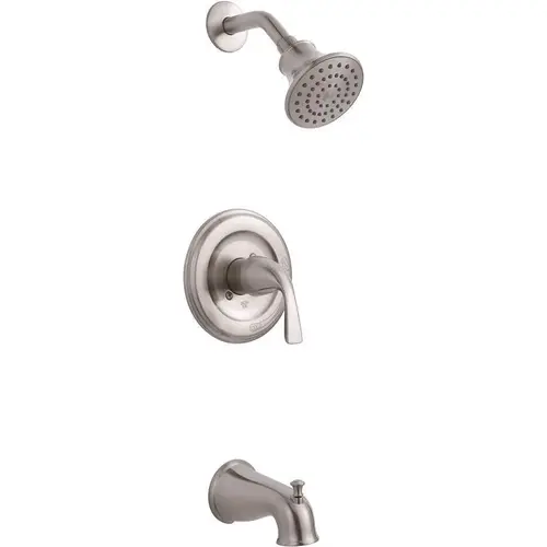 Sanibel Single-Handle 1-Spray Tub and Shower Faucet in Brushed Nickel Sanibel Single-Handle 1-Spray Tub and Shower Faucet in Brushed Nickel