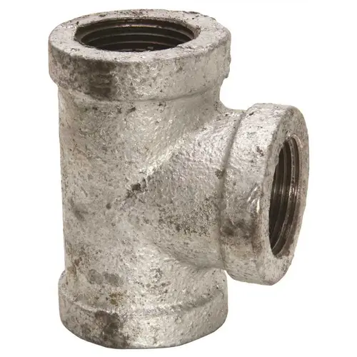 WARD MANUFACTURING GALVANIZED TEE, 150 PSI, 1/2 IN