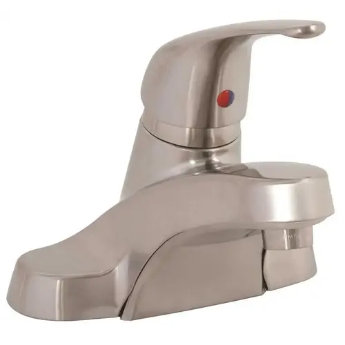 Westlake 4 in. Centerset Single-Handle Bathroom Faucet with Pop-Up Assembly in Brushed Nickel Westlake 4 in. Centerset Single-Handle Bathroom Faucet with Pop-Up Assembly in Brushed Nickel