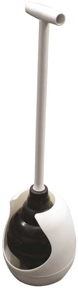 Korky Beehive Max Toilet Plunger with Holder 95-4A