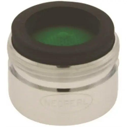 Perlator 1.5 GPM 13/16 in. 27 Junior Male Faucet Aerator Chrome - pack of 6 Perlator 1.5 GPM 13/16 in. 27 Junior Male Faucet Aerator Chrome - pack of 6