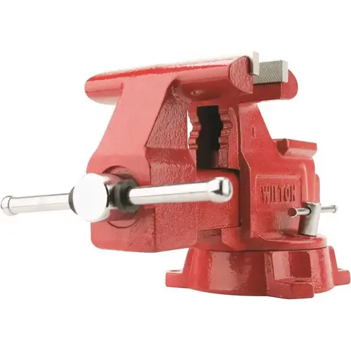 UTILITY VISE, 6-1/2 IN. JAW WIDTH, 5-1/2 IN. JAW OPENING, 3-13/16 IN. THROAT DEPTH UTILITY VISE, 6-1/2 IN. JAW WIDTH, 5-1/2 IN. JAW OPENING, 3-13/16 IN. THROAT DEPTH