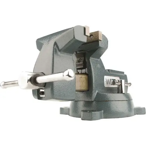 6 in. Mechanics Vise with Swivel Base, 4-2/16 in. Throat Depth 6 in. Mechanics Vise with Swivel Base, 4-2/16 in. Throat Depth