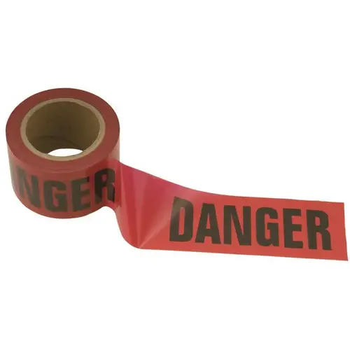 Barr 3 In. X 300 Ft. Plan-Plan (16-Rolls) (Red) Black