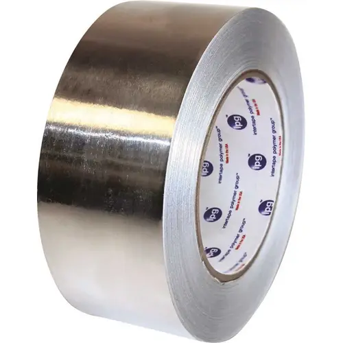 Foil Tape, 10 yd L, 2 in W, Aluminum Backing