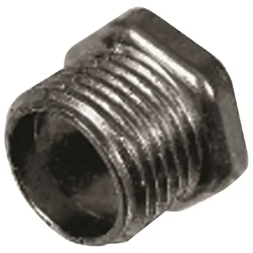 Die-Cast Construction Speed Nipple Bulk For Rigid Conduit Silver