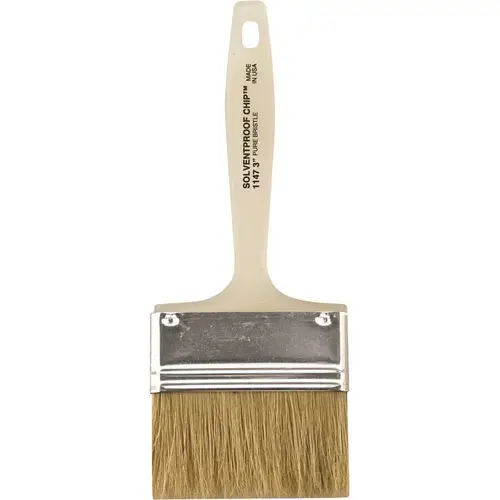 3 in. Flat Solvent-Proof Chip Brush - pack of 24 3 in. Flat Solvent-Proof Chip Brush - pack of 24
