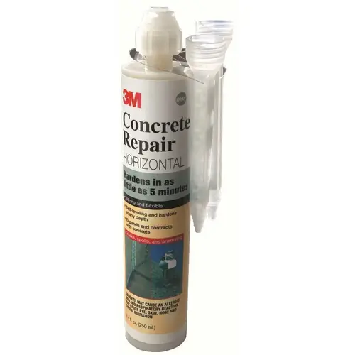 8.5 fl. oz. Concrete Repair Self-Leveling in Gray White 8.5 fl. oz. Concrete Repair Self-Leveling in Gray White