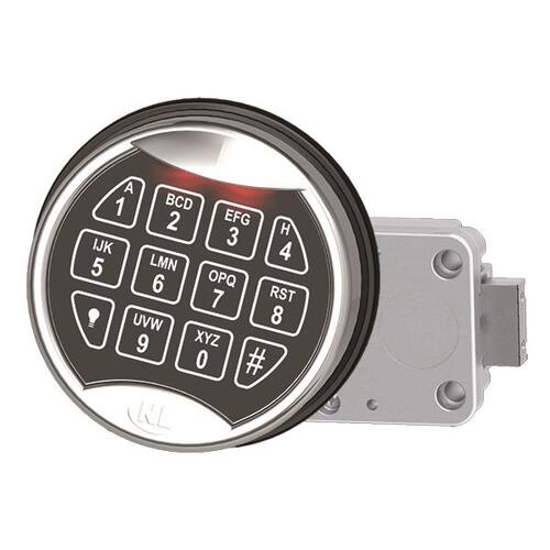 NL Lock Black Basic Keypad with Deadbolt Safe Lock NL Lock Black Basic Keypad with Deadbolt Safe Lock