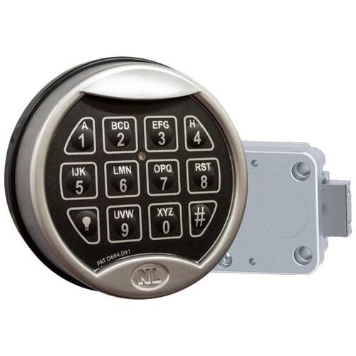 NL Lock 9 User Metal Keypad w/ Deadbolt Safe Lock Kit NL Lock 9 User Metal Keypad w/ Deadbolt Safe Lock Kit
