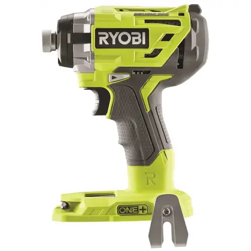 18-Volt ONE+ Cordless Brushless 3-Speed 1/4 in. Hex Impact Driver (Tool Only) with Belt Clip Green 18-Volt ONE+ Cordless Brushless 3-Speed 1/4 in. Hex Impact Driver (Tool Only) with Belt Clip Green