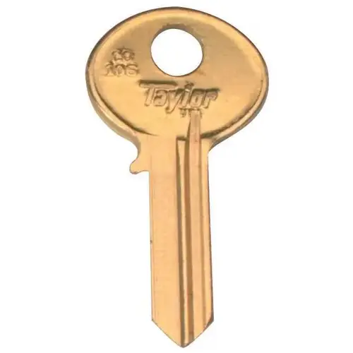 CO16/HL1 Blank Key Gold - pack of 50