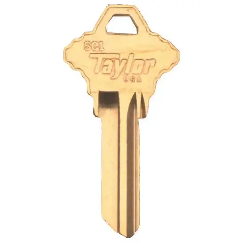 SC1 Blank Key Gold - pack of 50