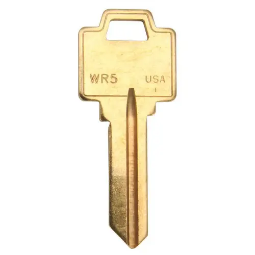WR5 Blank Key Gold - pack of 50
