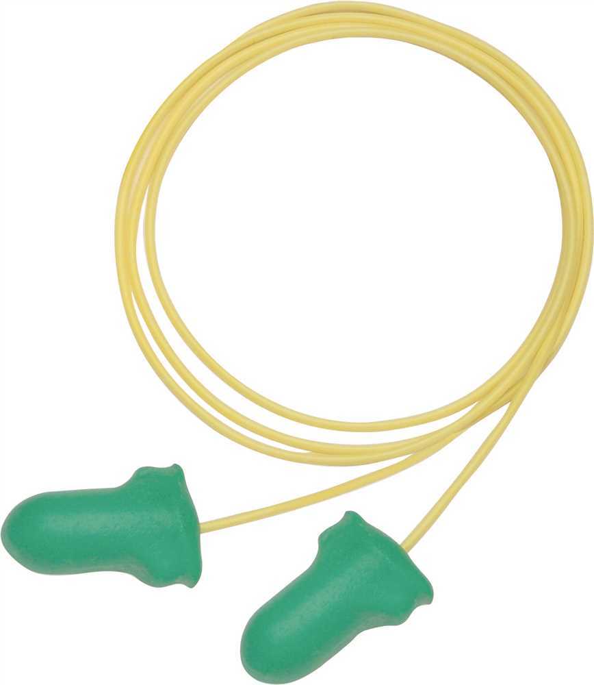 Sperian HOWLPF30 Low Pressure Foam Ear Plugs Yellow/Green - pack of 100