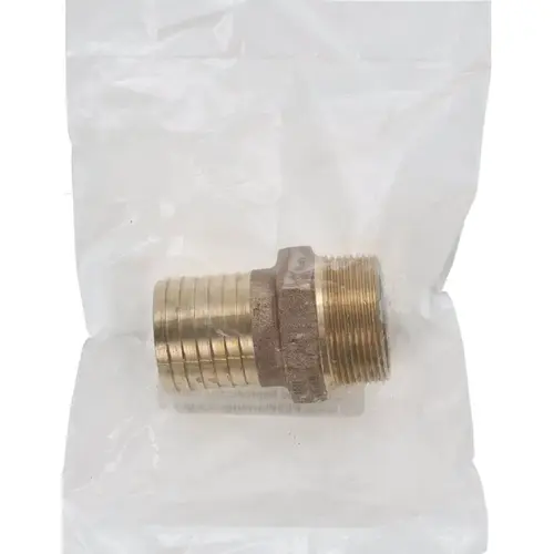 Anderson Metals 973948 Hex Adapter, 1-1/2 in, Barbed x MIP, Bronze, 150 psi Pressure Anderson Metals 973948 Hex Adapter, 1-1/2 in, Barbed x MIP, Bronze, 150 psi Pressure