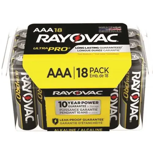 Ultra Pro AAA Alkaline Batteries Contractor Pack Ultra Pro AAA Alkaline Batteries Contractor Pack