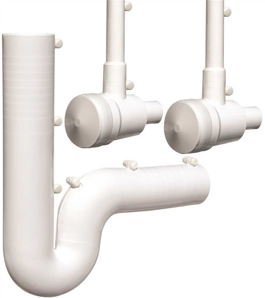 Plumberex Pro-Extreme X4333 Pro-Extreme Sink Tubular Ada Cover Under Sink Protector White