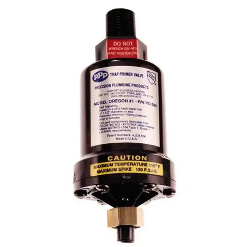 1/2 x 6 in. Trap Primer Valve 1/2 x 6 in. Trap Primer Valve
