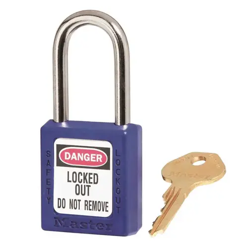 Blue Safety Lockout Padlock