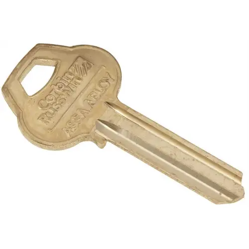 Single Section Standard Bow Key Blanks, Nickel Plated