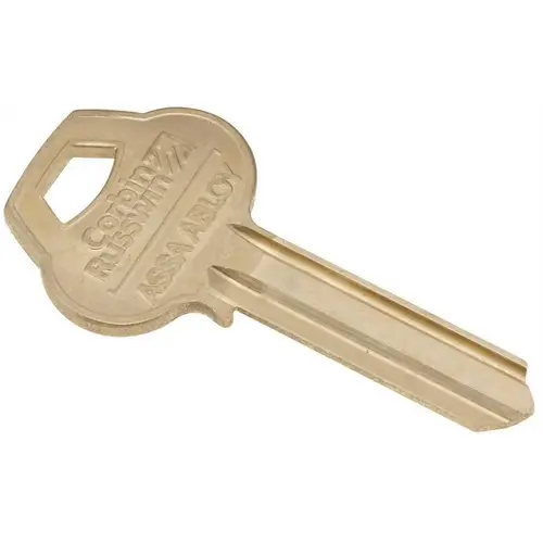 Single Section Standard Bow Key Blanks, Nickel Plated