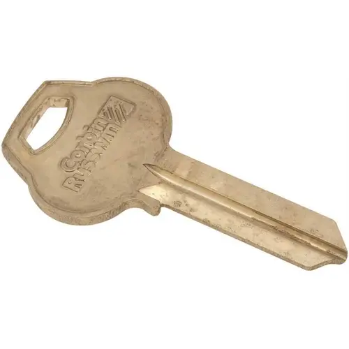 Single Section Standard Bow Key Blanks, Gold