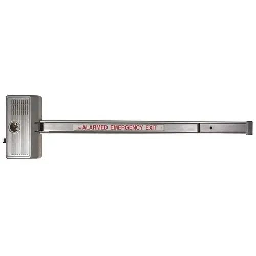 EMERGENCY PANIC BAR ALARM LOCK, U.L Silver, Aluminium