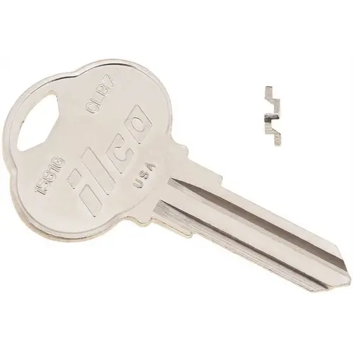 Club Key Same As ILCLB7 NICKEL Color/Finish Family